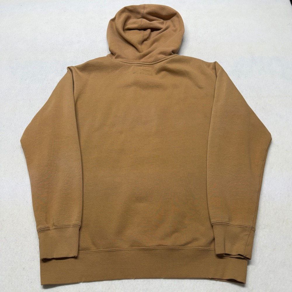 Y2K Aeropostale Hoodie Pullover Athletics Dept Graphic Cotton‎ Blend Brown Small - Picture 4 of 14